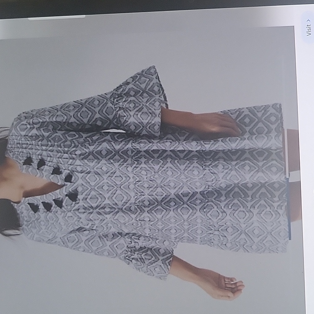 Tommy Bahama Diamond Clip Jacquard Dress Size Medium